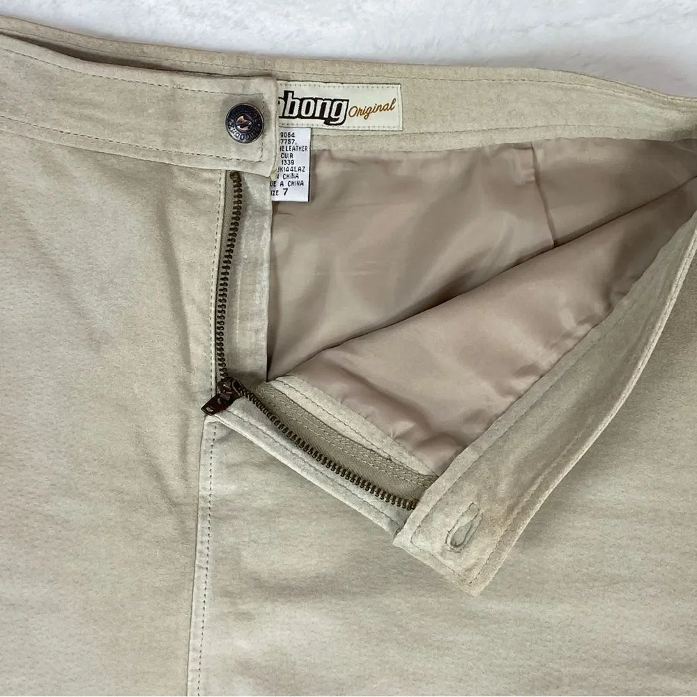 Billabong vintage suede